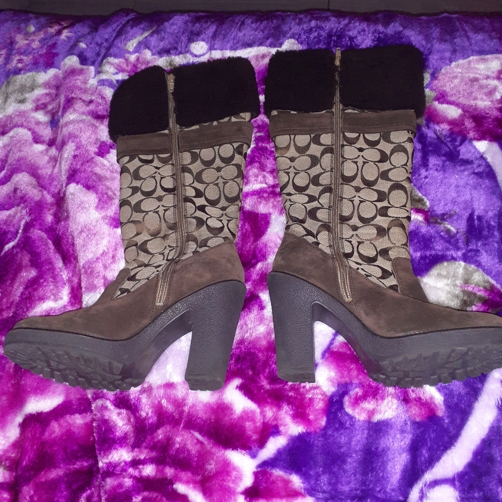 Coach Luci 7m heel boots - Picture 3 of 12